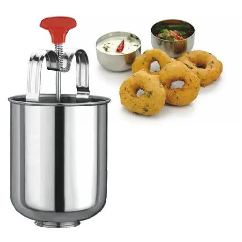 0145 Stainless Steel Medu Vada Maker freeshipping - DeoDap