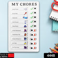 4448 Portable My Chores Home Note Board Management Planning Memo Boards Reminding Time. DeoDap