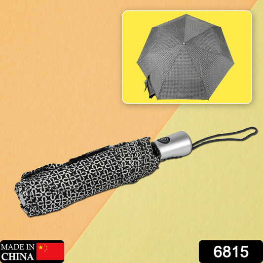 6815 PRINTED UMBRELLA 3 FOLD UMBRELLA TRAVEL UMBRELLA WITH WIND VENT,UMBRELLA DeoDap