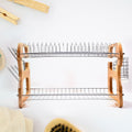 7667 kitchenware Steel Rack Dish Drainer 59cm For Home & Kitchen Use DeoDap