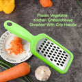 2586 Plastic Vegetable Kitchen Grater/cheese Shredder With Grip Handle DeoDap