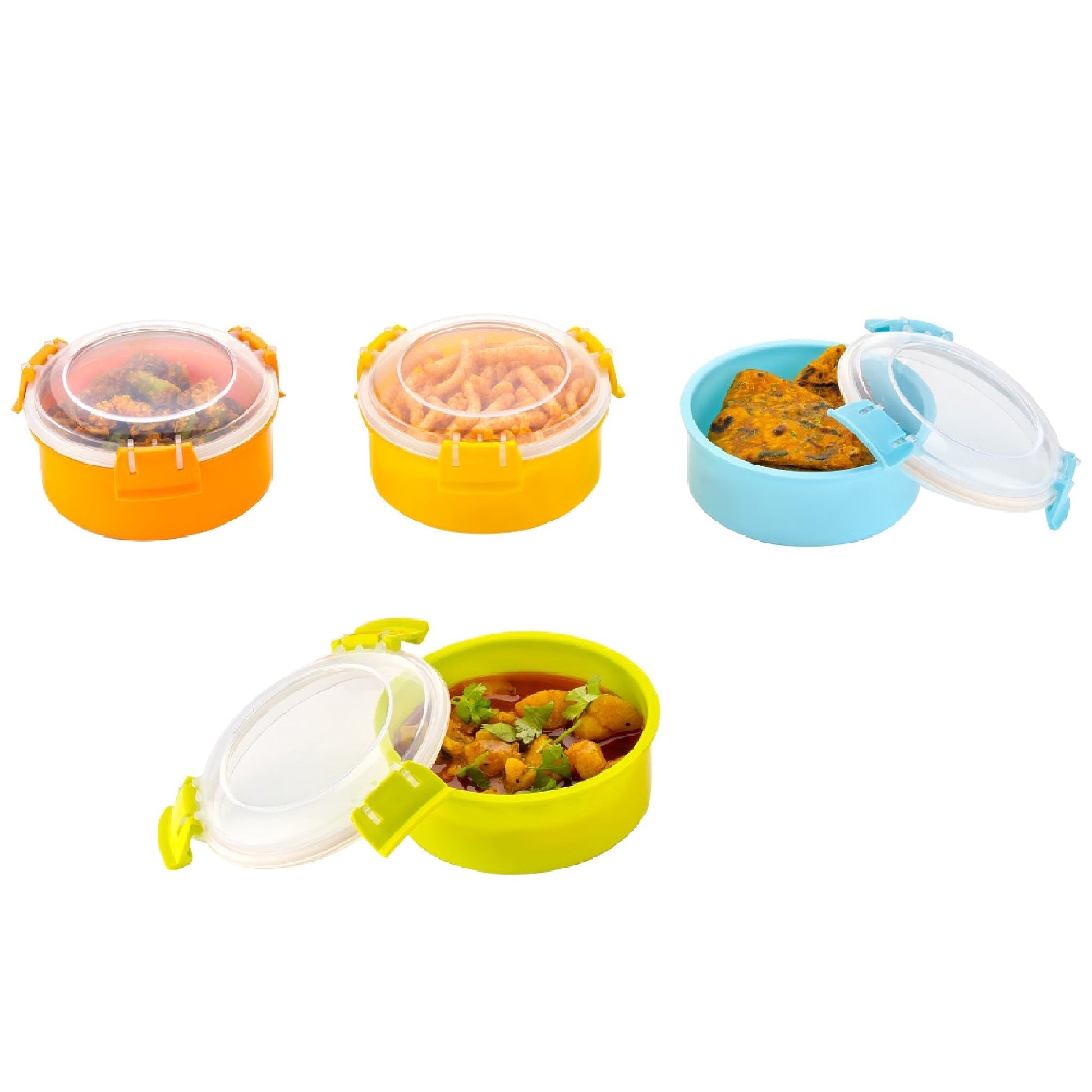 2465 Microwave Safe Containers Lunch Box Steel Dibbi, 300ml DeoDap