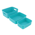 2270 Multipurpose Smart Shelf Basket  Storage Basket (Set 3 Pc) DeoDap