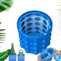 7196 Magic Silicone Ice Cube Maker Genie Space Saving Kitchen Ice Bucket Summer Beach. DeoDap