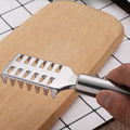 2194 Fish Scale Remover Scraper Stainless Steel Fish Cutting Tools Sawtooth Easily Remove Fish Scales-Cleaning Brush Scraper Kitchen Tool- DeoDap