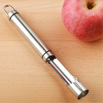 2993 Apple Corer Stainless Steel, Core Remover for Apple and Pear, Kitchen Gadget Dishwasher Safe DeoDap