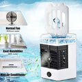 1488 Mini Air Conditioner ARCTIC COOLER Air Cooler Humidifier Mini Portable Air Cooler Fan Arctic Air Personal Space Cooler The Quick & Easy Way to Cool Any Space Air Conditioner DeoDap