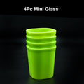 2426 Plastic Drinking Glass Set For Drinking Milk Water Juice (Pack of 4) DeoDap