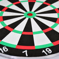 4897 Big size double faced portable dart board with 4 darts set for kids children. indoor sports games board game dart board board game. DeoDap