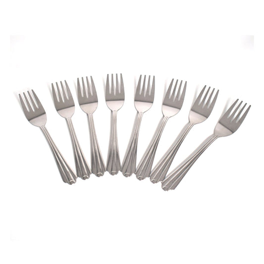 2775 Small Dinner Fork for home and kitchen. (set of 8Pc) DeoDap