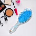 6472 Hair Brush for Kids Detangling Anti-static Soft Massage for Braids Curly Straight Long or Short Wet Or Dry Hair (Multi-Design) DeoDap