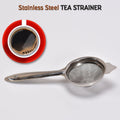 2271 Stainless Steel Double Net Tea Strainer (26 Cm) DeoDap