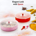 2061 Multipurpose Dry-fruit and masala box with single spoon. DeoDap