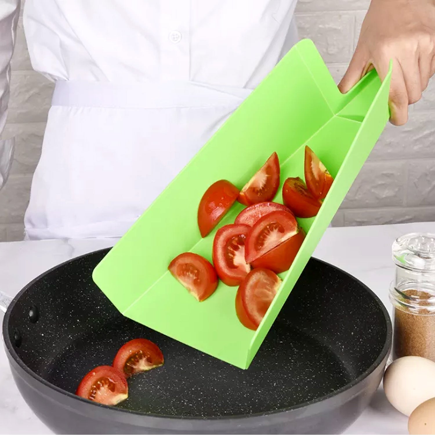 2436 Kitchen Folding Chopping Board Cutting Board Plastic Cutting Board Foldable Cutting Chopping Block Cooking Kitchen Accessories. DeoDap