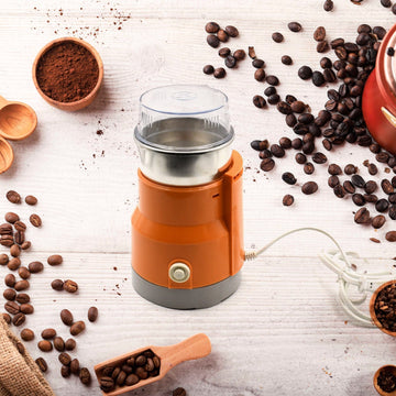 5884 Multi Function Small Food Grinder Grain Grinder, Portable Coffee Bean Seasonings Spices Mill Powder Machine Small Kitchen Appliances for Home and Office