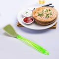 2753 34cm KITCHEN TURNER HEAT RESISTANT SILICONE NON-STICK SILICONE TURNER GRIP WITH LONG HANDLE COOKING TURNER DeoDap