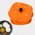 5346 3 Layer Idli Stand used in all kinds of household kitchen purposes for holding and serving idlis. DeoDap