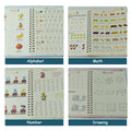 8075 4 Pc Magic Copybook widely used by kids, children’s and even adults also to write down important things over it while emergencies etc. DeoDap