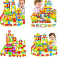 3915 200 Pc Train Blocks Toy used in all kinds of household and official places specially for kids and children for their playing and enjoying purposes. DeoDap