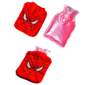 6508 Spiderman small Hot Water Bag with Cover for Pain Relief, Neck, Shoulder Pain and Hand, Feet Warmer, Menstrual Cramps. DeoDap