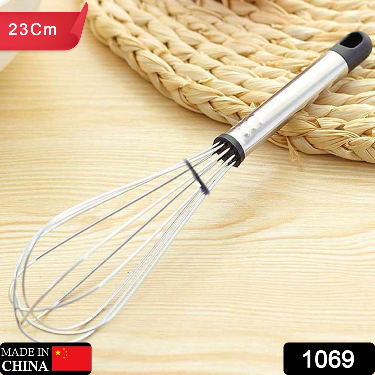 1069 Premium Multipurpose Hand Wire Whisk/Mixer DeoDap