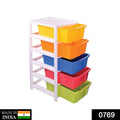 0769 Multipurpose Modular Drawer Organizer Storage Box - 5 Layers DeoDap