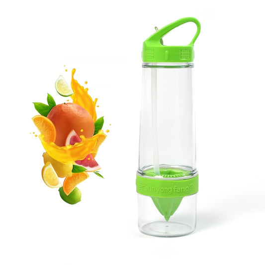 2474 Citrus Zinger Sports Bottle with Juice Maker Infuser Bottle DeoDap