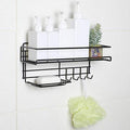 9009 3 in 1 Shower Shelf Rack for storing and holding various household stuffs and items etc. DeoDap