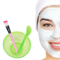 1262 Facial Mask Bowl Set For Girls Use ( 6 pcs Set ) DeoDap