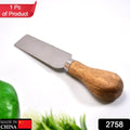 2758 Wood Handle Grip Metal Baking Cake Pizza Cheese Shovel Spatula Flipper DeoDap