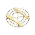 2479 Hot Pot Stand Stainless Steel Heat Resistant Round Table Ring DeoDap