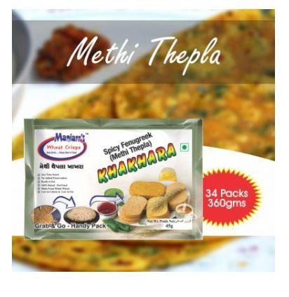 013 Methi Thepla (Pack of 8) Maniarr's