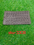 3308 Alphabet Birthday Silicone Chocolate Mold Candy Amd-Deodap