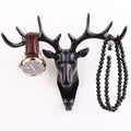 1743 Deer Head Self Adhesive Wall Door Hook Hanger DeoDap