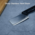 2666 Small Stainless Steel knife and Kitchen Knife with Black Grip Handle. DeoDap