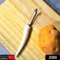 2060 Vegetable Peeler for Kitchen, Stainless Steel Potato Peeler with Sharp Blades DeoDap