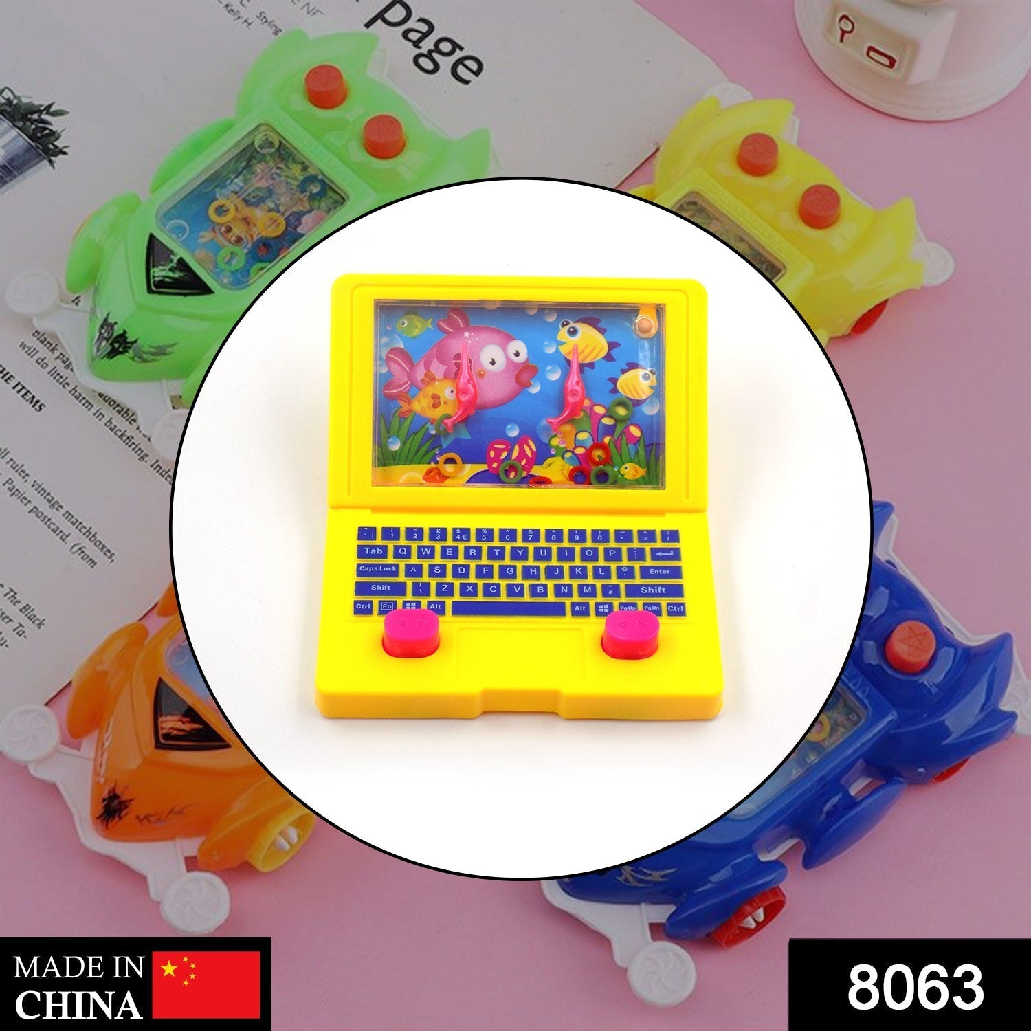 8063 Water Bubble Ring Game and Bubble Ring Toy Specially Designed for All Types of Kids. DeoDap