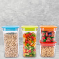 2568 Plastic Storage container Set with Opening Mouth DeoDap