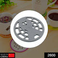 2600 1Pc Silicone Fancy Coaster for holding bowls and utensils including all kitchen purposes. DeoDap