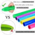 584 Food Grade Silicone Straws (4pcs) DeoDap