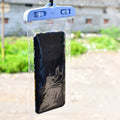 4635 Mobile Waterproof Sealed Transparent Plastic Bag/Pouch Cover for All Mobile Phones DeoDap