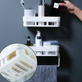 1651L Multipurpose Kitchen Bathroom Shelf Wall Holder Storage Rack Bathroom DeoDap