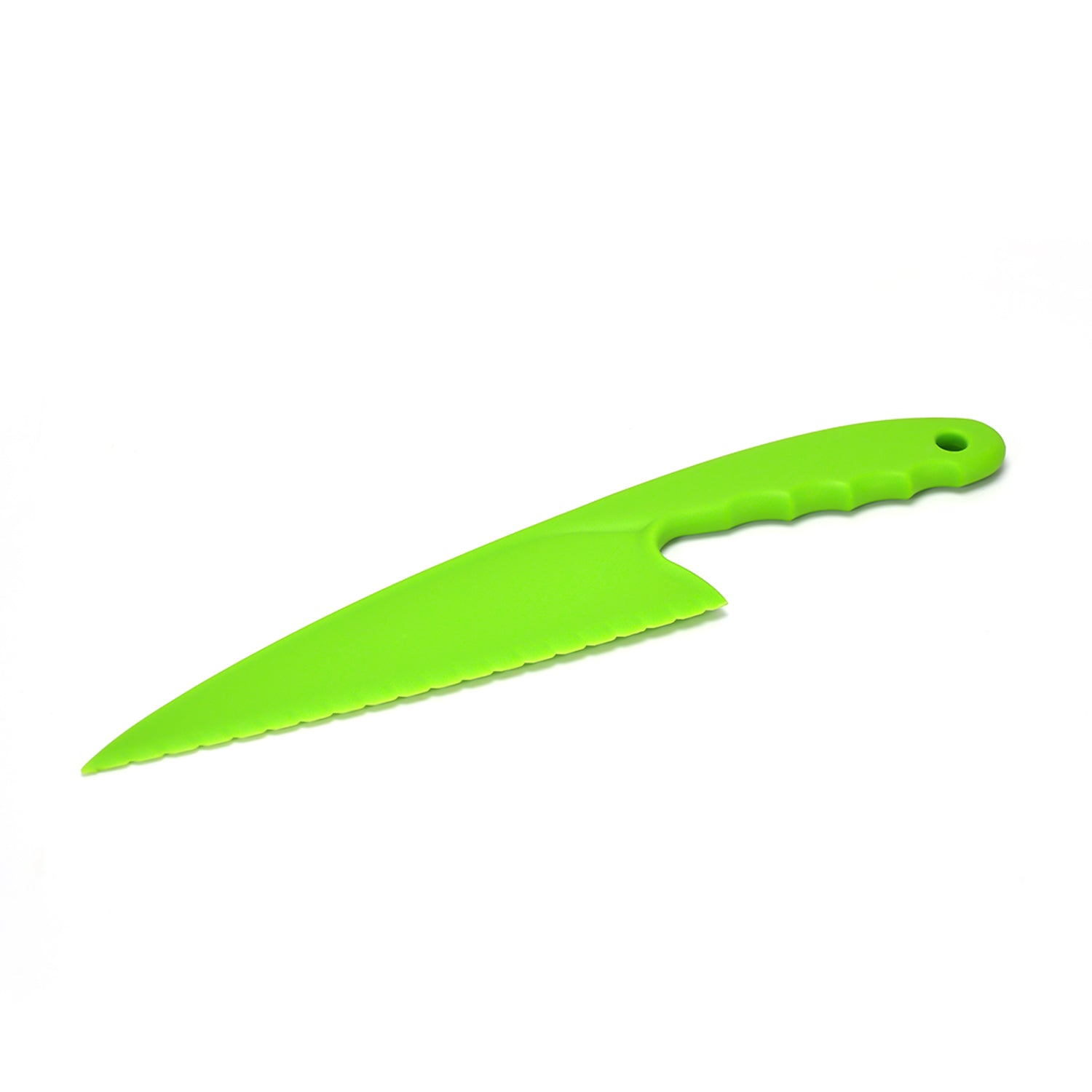 2097 Plastic Kitchen Knife for Cutting Fruit Vegetable Lettuce Salads or Bread DeoDap