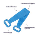 6637 Silicone Body Back Scrubber, Double Side Bathing Brush for Skin Deep Cleaning Massage. DeoDap