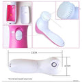 340 -5-in-1 Smoothing Body & Facial Massager (Pink) Your Brand