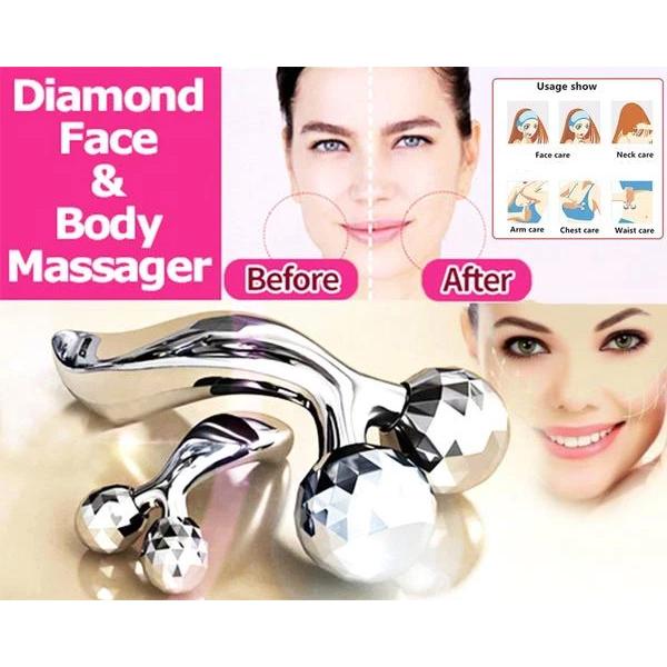 370 -3D Roller Face Massager DeoDap