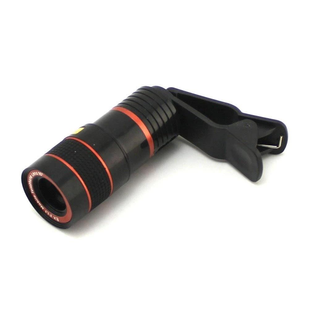 319 Clip-on 8X Optical Zoom Telescope Phone Camera Lens DeoDap