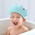 6440 Crown Baby Shower Cap Adjustable Crown Baby Child Protection, Eye Protection, Ear Protection, Adjustable Swim Cap, Waterproof and Adjustable for Kids and Babies DeoDap