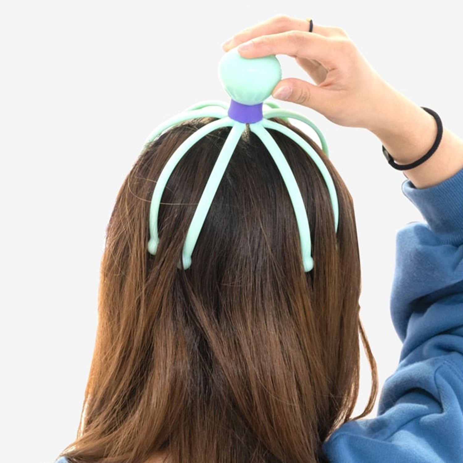 6098 Octopus Stress Relief Therapeutic  Scalp Massager Deodap