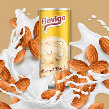 1013 Flavigo Almond Drink Ice Cream Milkshake (200Ml) | Ice cream shakes